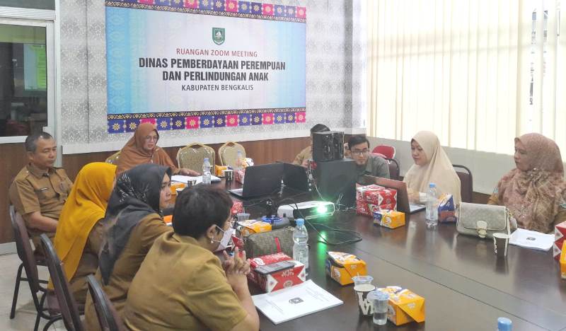 Dinas PPPA Bengkalis Matangkan Draft Kajian Naskah Akademik Ranperda Penyelenggaraan KLA