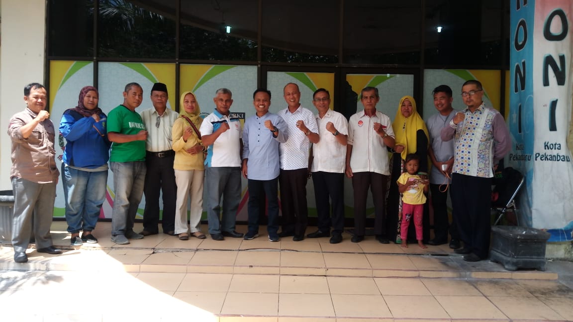 Porserosi Audiensi Perdana dengan KONI Kota Pekanbaru