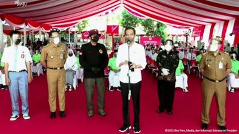 Jokowi: Sekolah Tatap Muka Dimulai September 2021