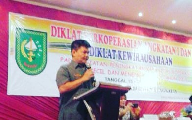 DPKUKM Riau Gelar Diklat Perkoperasian dan Kewirausahaan di Duri