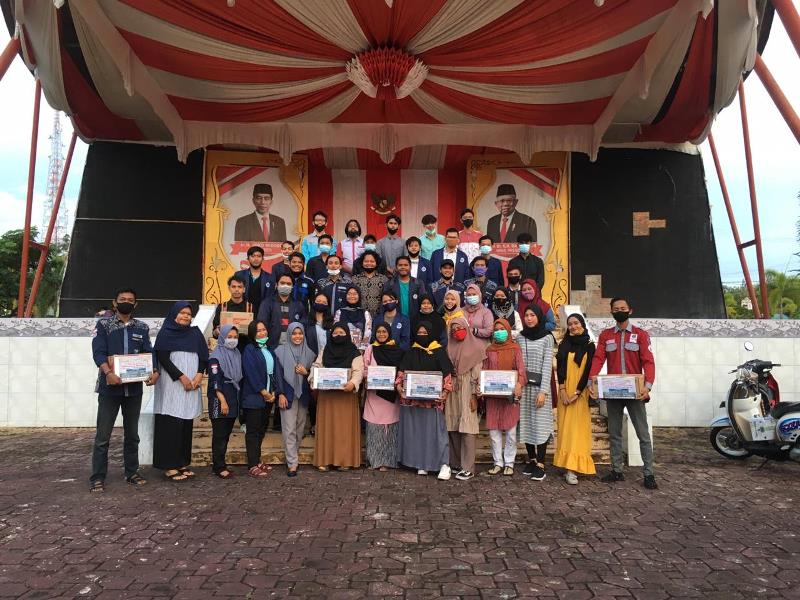 Ormawa Polbeng dan RBP Galang Dana Bantu Yusri Penderita Tumor Ganas