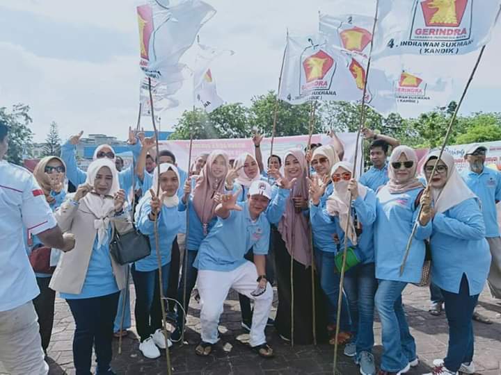 Emak-Emak : “Kami Siap Menangkan Prabowo-Sandi di Bengkalis”