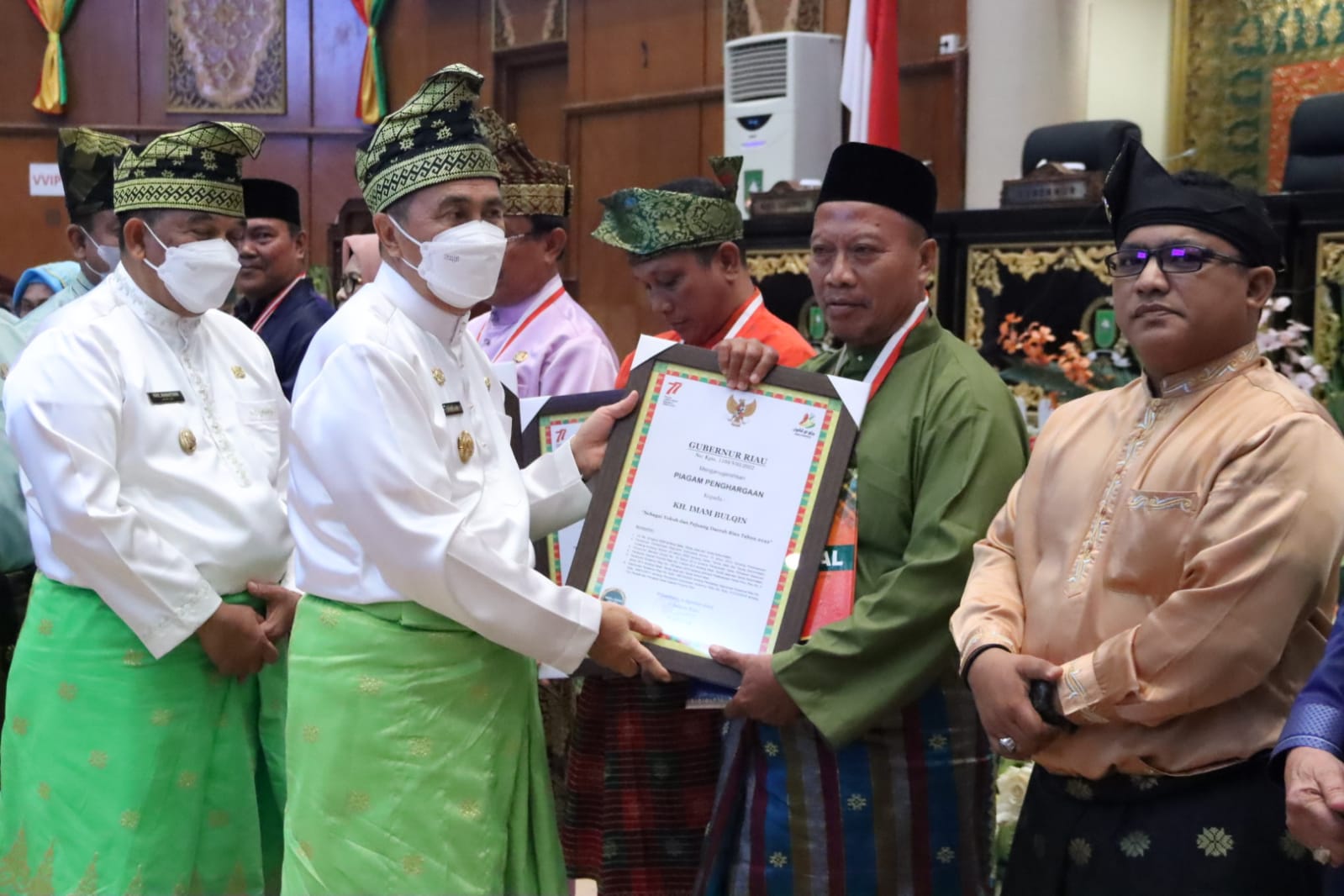 Gubri Tetapkan  KH. Imam Bulqin Sebagai Pahlawan Riau