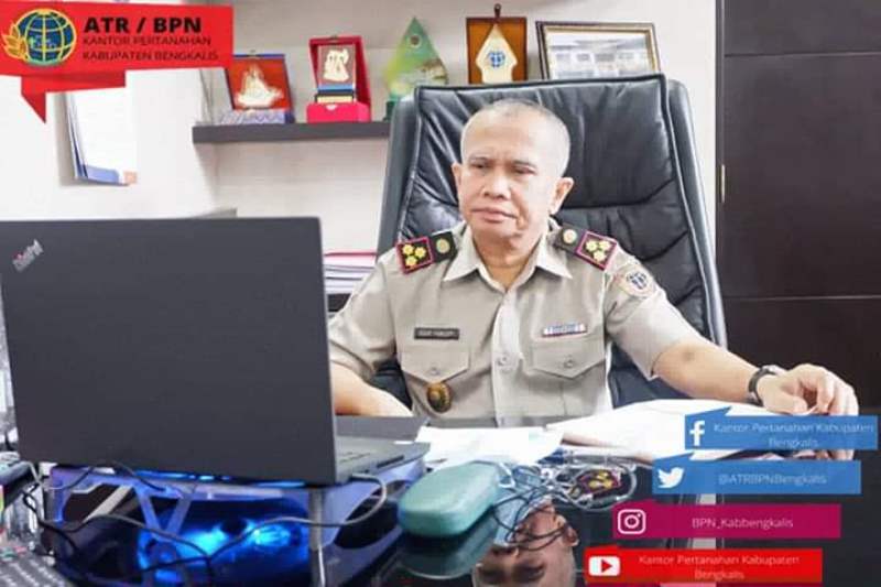 September  Ini  Lahan Hak Pakai Aset Pemkab Bengkalis Terbit Sertifikat