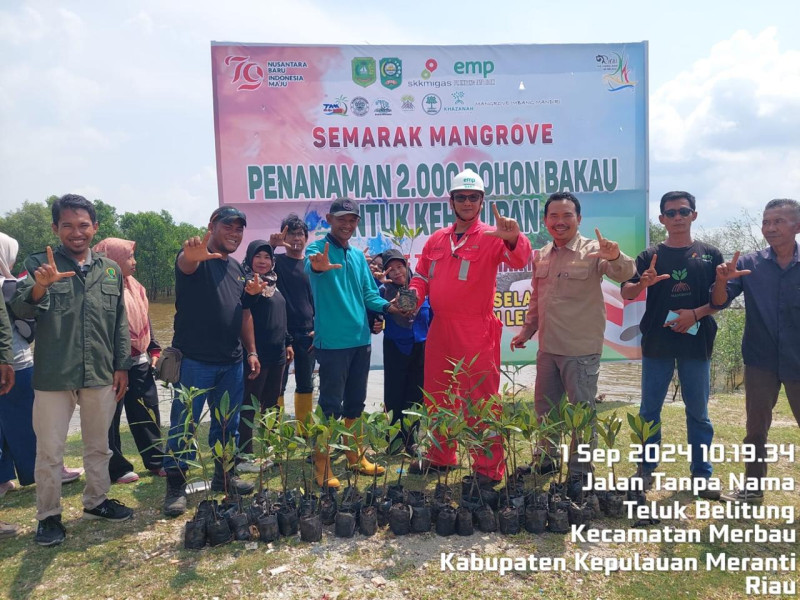 PT. ITA Komit Lestarikan Alam Melalui Konservasi dan Penanaman Mangrove, Tanam 2.000 Bibit di 4 Loka
