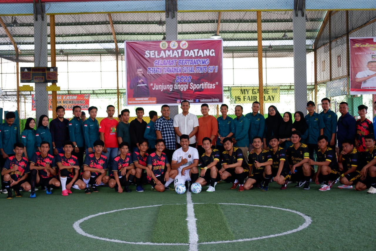 Muhammad Fadli M. Adil Membuka Turnamen Futsal PPMPB Cup II Di Pekanbaru