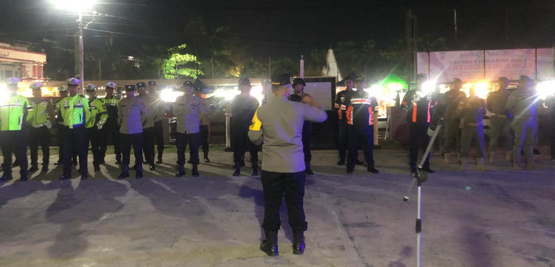 Operasi Mantap Praja Lancang Kuning 2024, Polres Kuansing Bersinergi dengan TNI