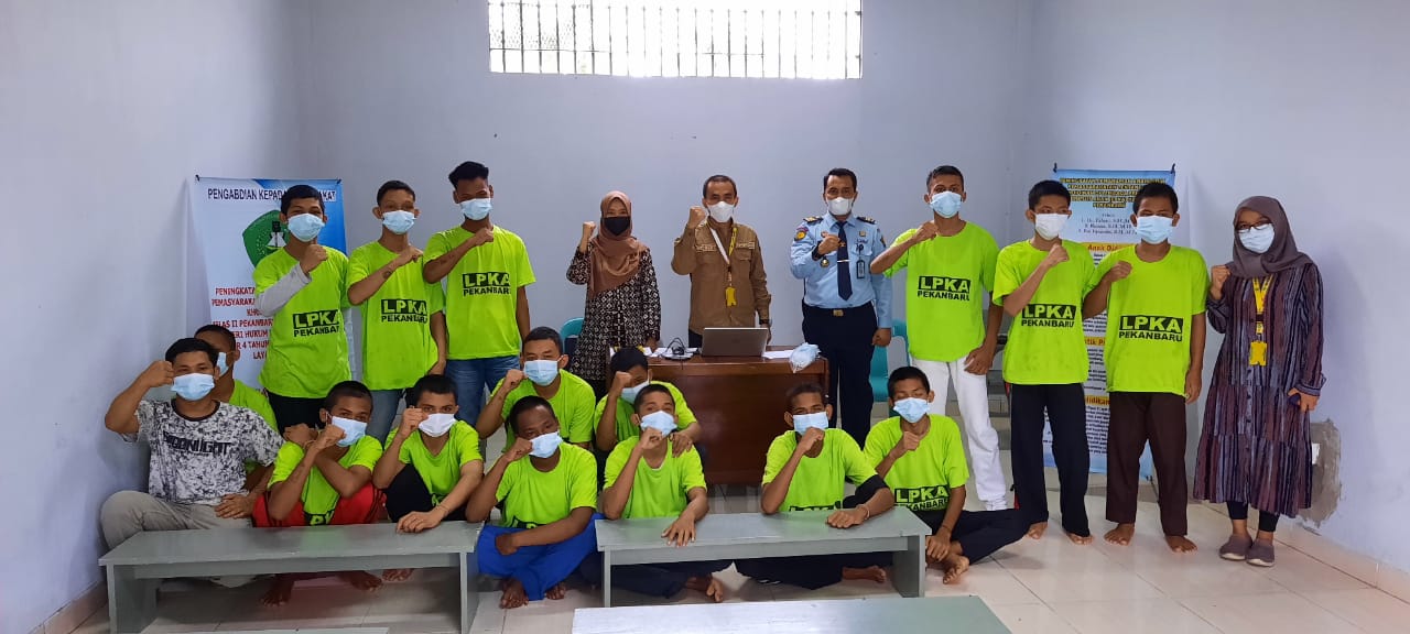 Dosen Fakultas Hukum Unilak Beri Penyuluhan di LPKA tentang Hak Pendidikan Anak