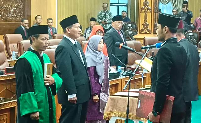 Sempat Dipersulit, Akhirnya Dua Anggota PAW DPRD Bengkalis dari PKS Dilantik