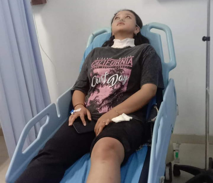 Leher Terjerat, Kabel Wifi Nyaris Rengut Nyawa Pemotor di Pekanbaru
