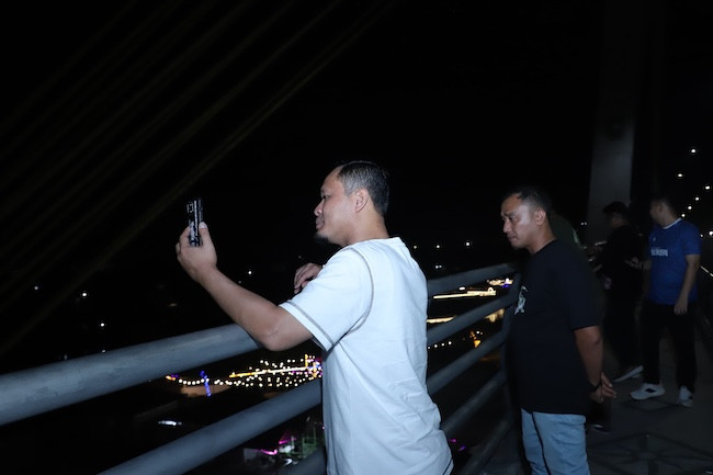 Agung Siapkan Kawasan UMKM dan Kuliner Malam di Bawah Jembatan Siak IV