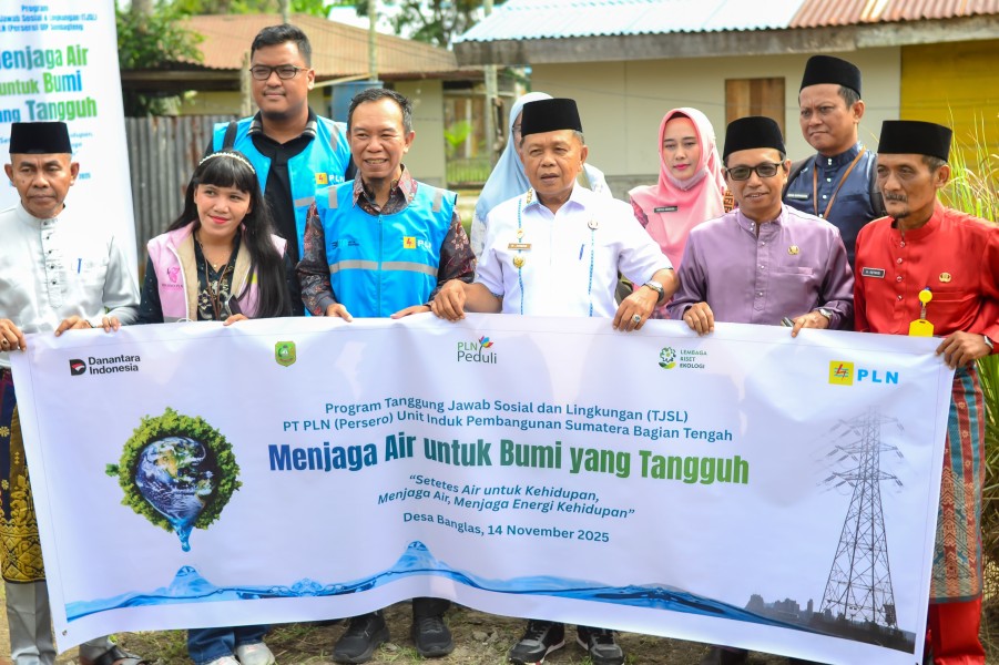 Pemkab Kepulauan Meranti Terima Program TJSL Dari PT. PLN (Persero) UIP Sumbteng