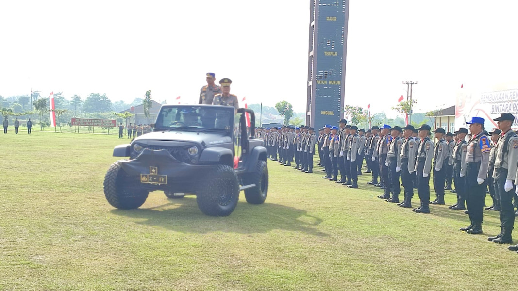 Polda Riau Buka Pendidikan Bintara Polri Gelombang II TA 2024