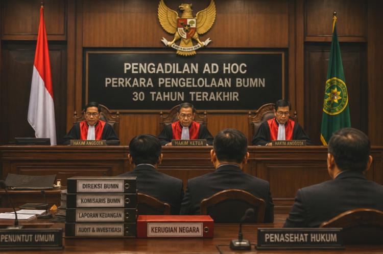 Prabowo Usut 'Dosa-dosa' Petinggi BUMN 30 Tahun Terakhir, Usulkan Bentuk Pengadilan Ad Hoc