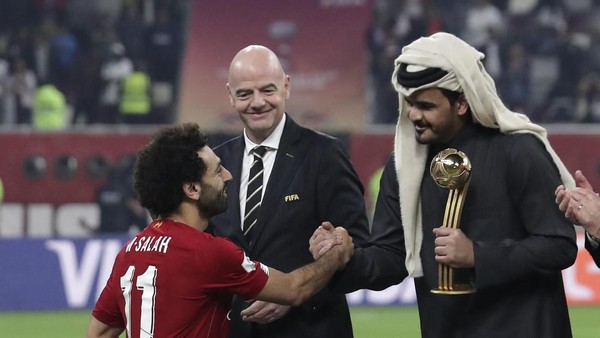 Salah Jadi Pemain Terbaik Piala Dunia Antarklub