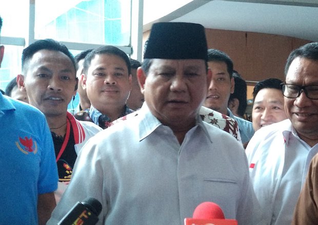 Prabowo: Sebagai Mantan Prajurit, Tak Rela Lihat Rakyat Masih Susah