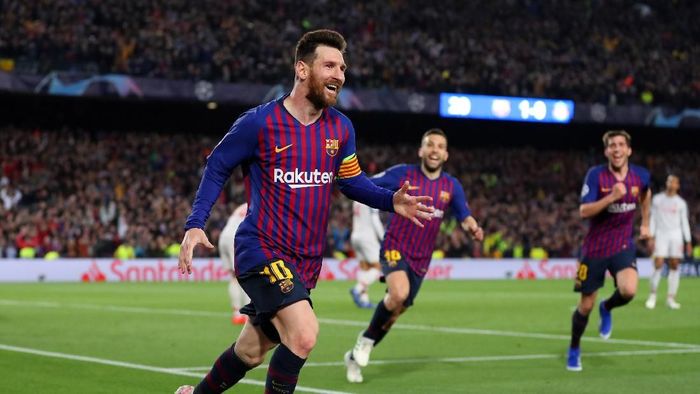 Lionel Messi Jadi Top Skor Liga Champions 2018/2019