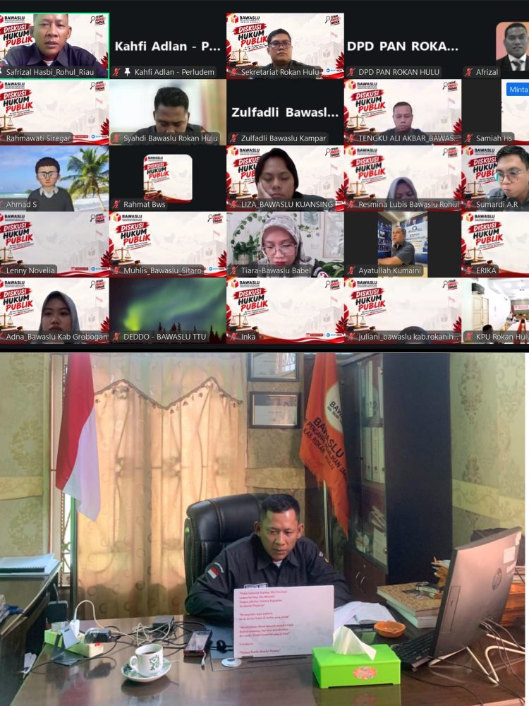 Bawaslu Rohul Gelar Diskusi Hukum Putusan MK, Kawal Demokrasi dan Keadilan Pemilu