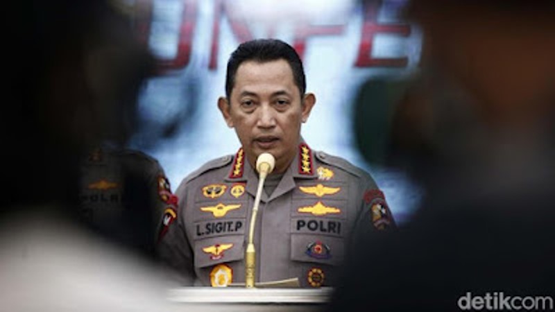 Kapolri Beberkan Alur Penelusuran Kasus Narkoba Irjen Teddy Minahasa