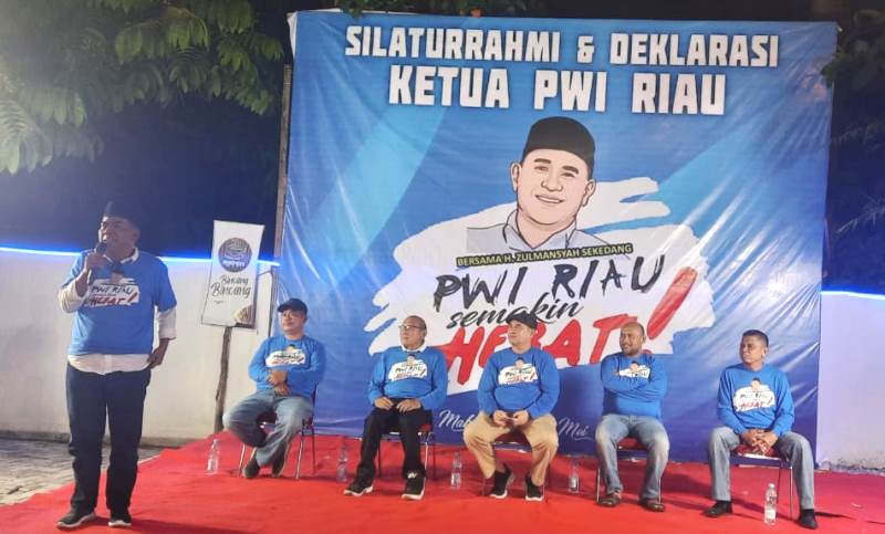 Eddy M Yatim : Zulmansyah Sekedang Layak Lanjutkan Kepemimpinan di PWI Riau