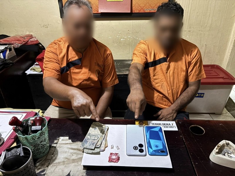 Kakek dan Anak Buahnya di Inhu Ditangkap Polisi karena Edarkan Sabu
