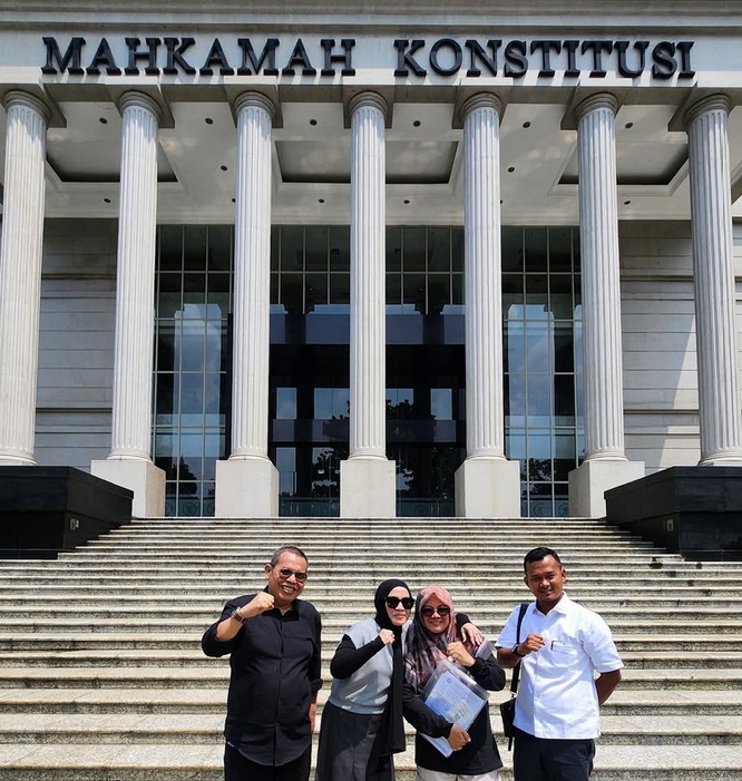 Sudah Dicabut Irving, Gugatan PSU Siak Tetap Disidangkan MK