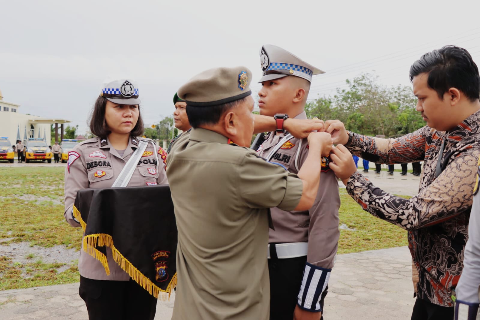 Wabup H. Asmar Pimpin Apel Gelar Pasukan Operasi Lilin Lancang Kuning Tahun 2022