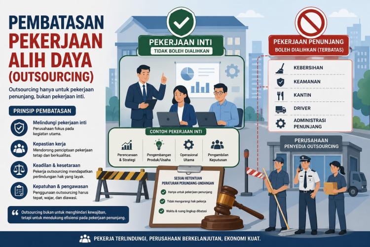 Cuma 6 Jenis Pekerjaan Ini yang Bisa Dijadikan Outsourcing, Kado Jelang Hari Buruh 2026