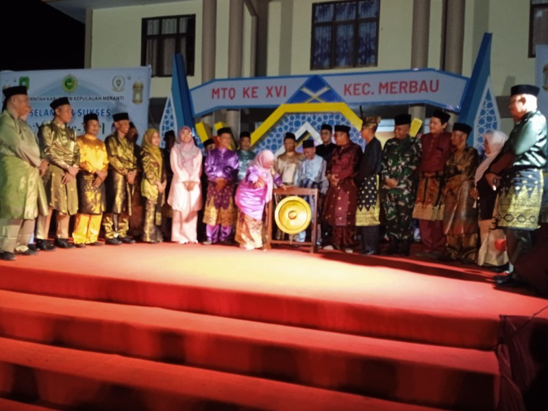 MTQ Ke-XVI Tingkat Kecamatan Merbau Meriah, Camat Wan Jumiati : Mohon Doa Agar Kafilah Dari Merbau B