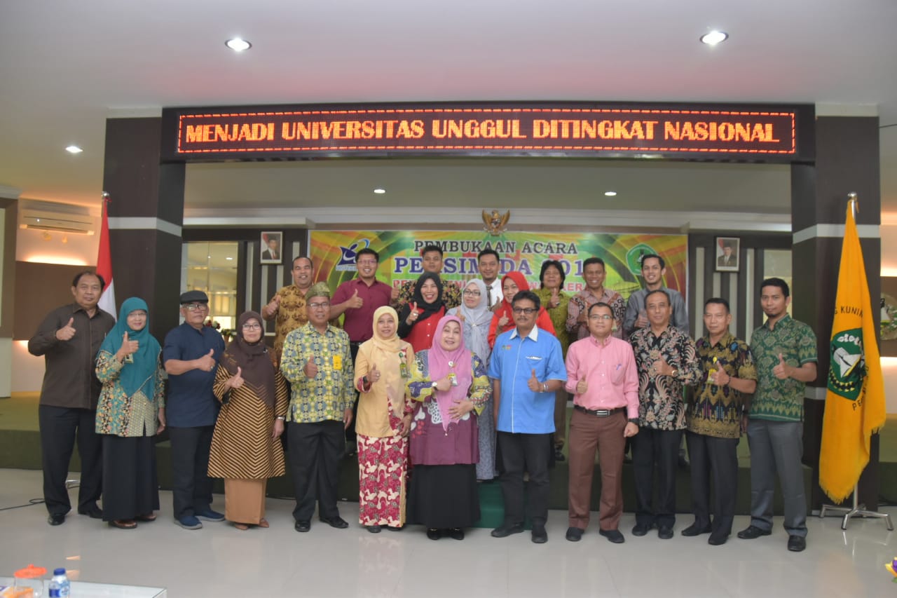 Rektor Unilak Buka Peksimida Riau, Diikuti 10 Perguruan Tinggi