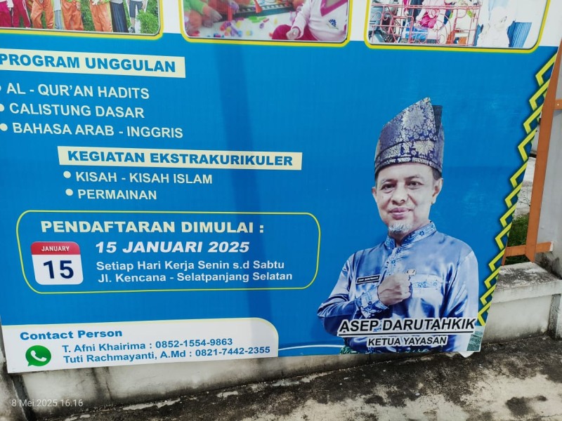 Mutiara Hati Selatpanjang Terus Berkembang, Ini Penjelasan Ketua Yayasan