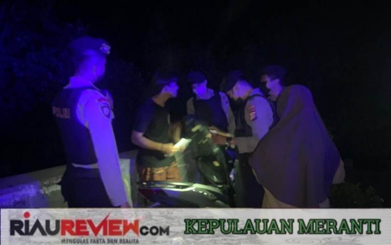 Polisi Kepulauan Meranti Patroli di Titik Rawan Tindak Pidana dan Kerumunan