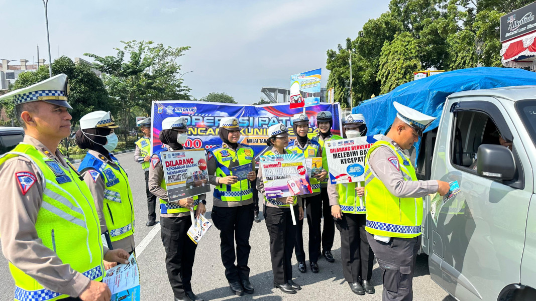 Operasi Patuh Lancang Kuning 2024: Polda Riau Jaring 2.616 Pelanggar Lalu Lintas