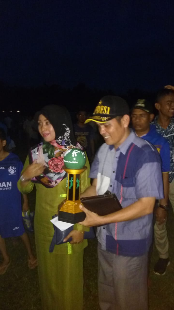 Desa Tanjung Karang Juara 2 Volly Ball Putri di Tingkat Kabupaten kampar