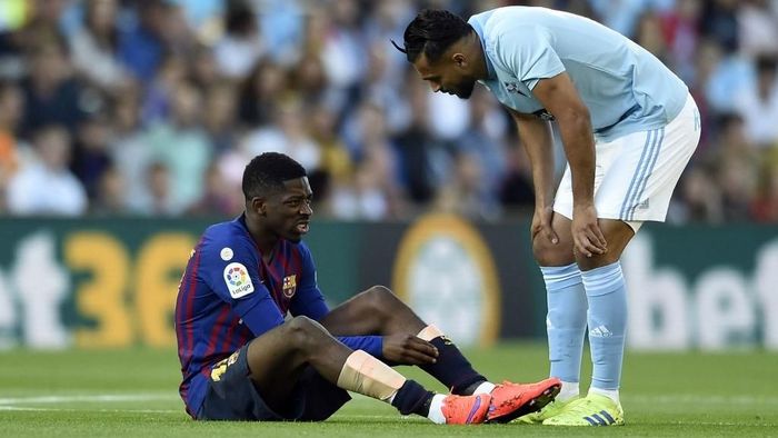 Bukan Kekalahan yang Memukul Barcelona, Melainkan Cederanya Dembele