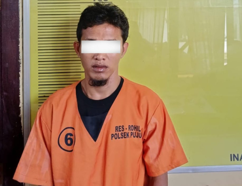 Tangan Kepala SMK di Rohil Dibacok Nayris Putus, Seorang Terduga Pelaku Diamankan