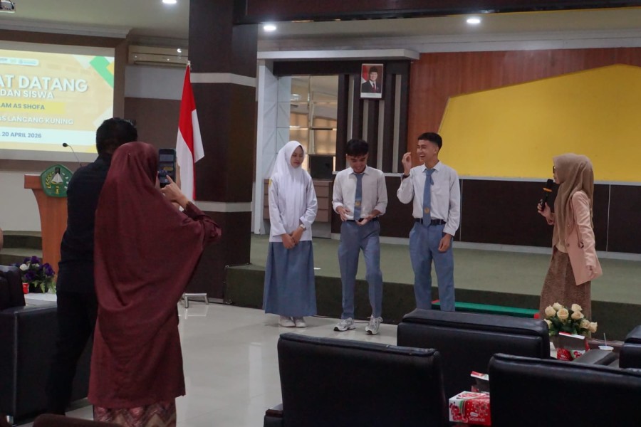Buka Wawasan Perguruan Tinggi, Siswa SMA AS-SHOFA Kunjungi Kampus Unilak