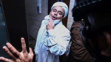Rizieq Shihab Divonis 4 Tahun Penjara di Kasus Swab RS Ummi