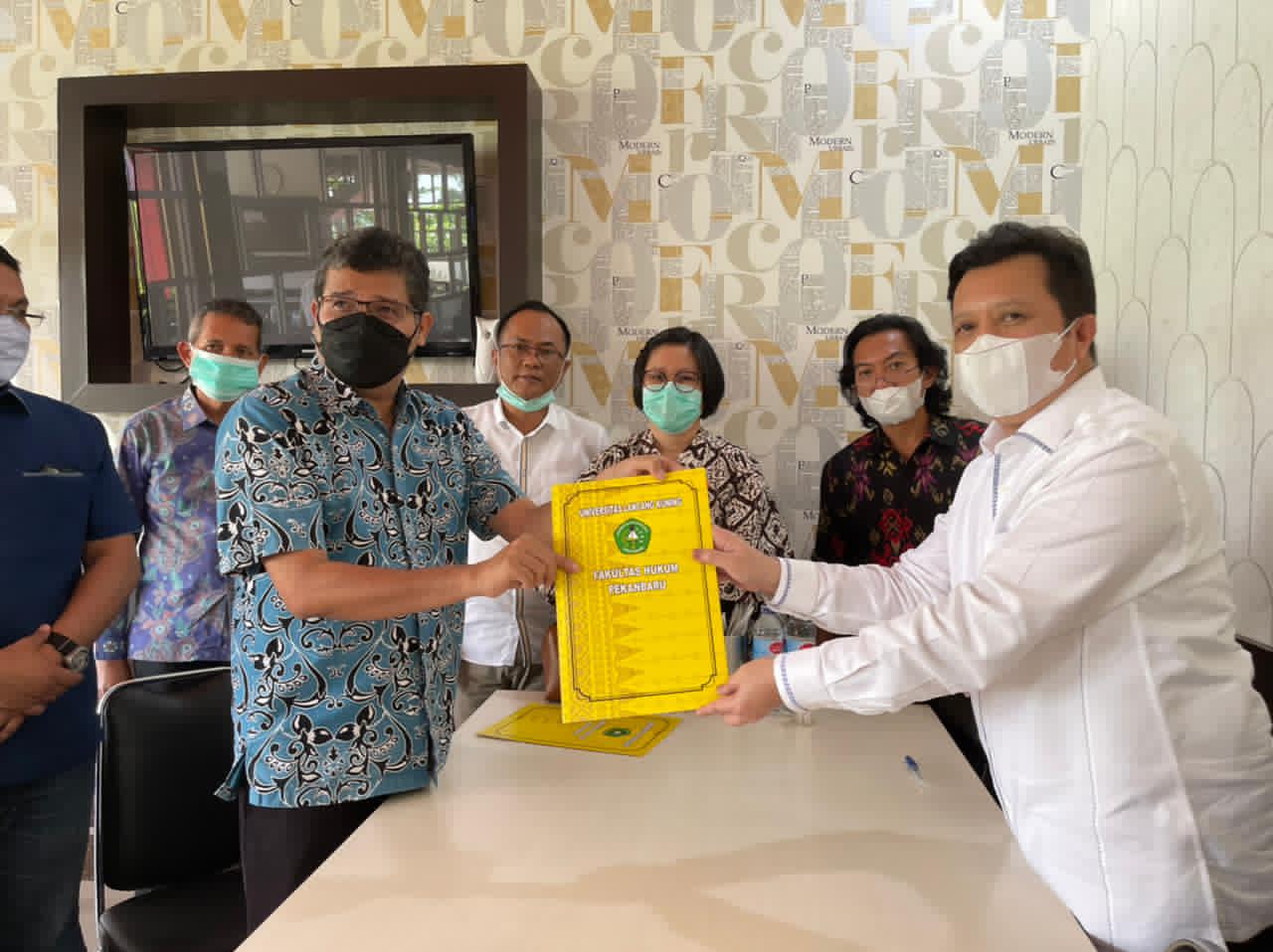 Sejarah Bagi FH Unilak, Jalin Kerjasama dengan IDI Riau