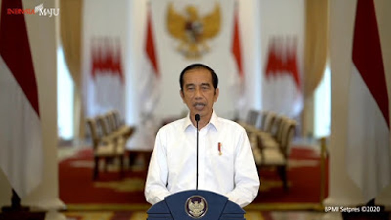Jokowi Tepis Isu UU Cipta Kerja Hapus Amdal