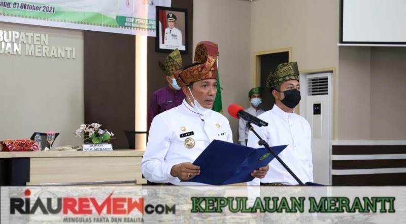 Bupati Lantik Pejabat Struktural Eselon III dan IV di Lingkungan Pemkab Kepulauan Meranti