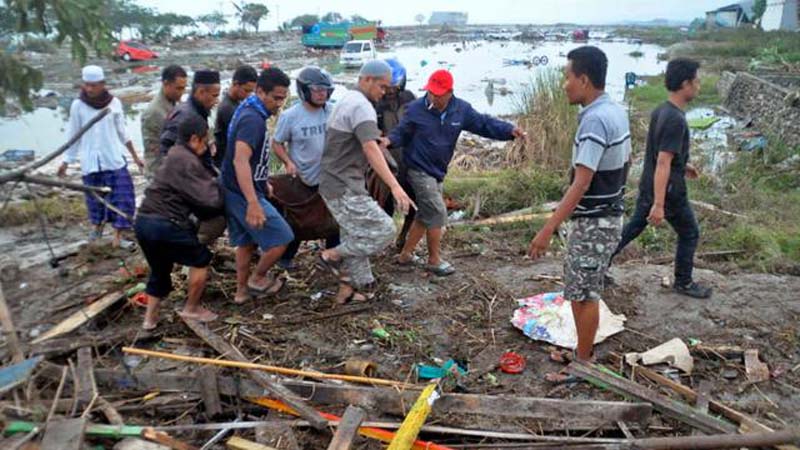 Korban Tewas Gempa dan Tsunami Palu-Donggala 832 Orang