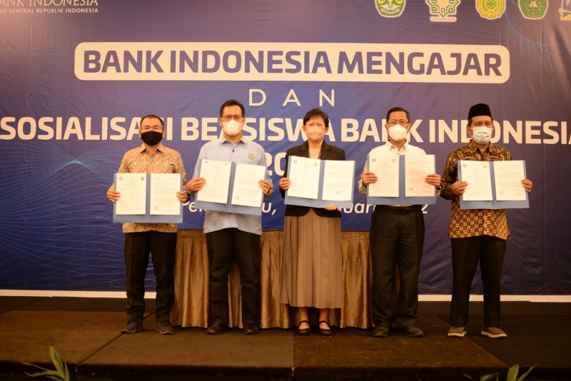Tingkatkan Kualitas Pendidikan, Unilak Mou dengan Perwakilan Bank Indonesia Provinsi Riau