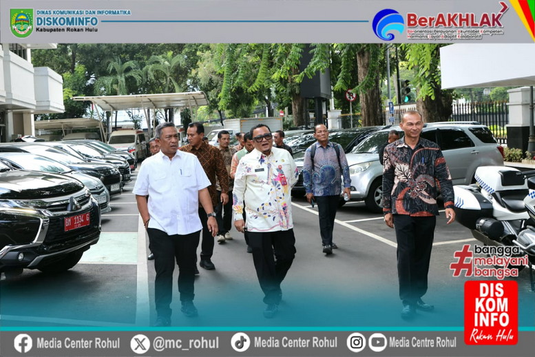 Bupati Anton Usulkan Pembangunan Jalan Nasional di Rohul dan Pembangunan Waduk ke Bappenas