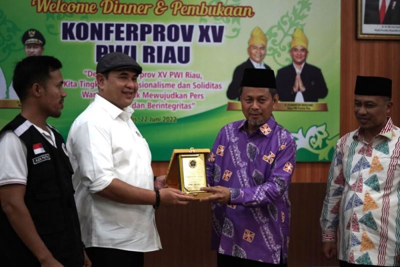 Konferensi Provinsi XV PWI Riau Pesta Demokrasi Wartawan