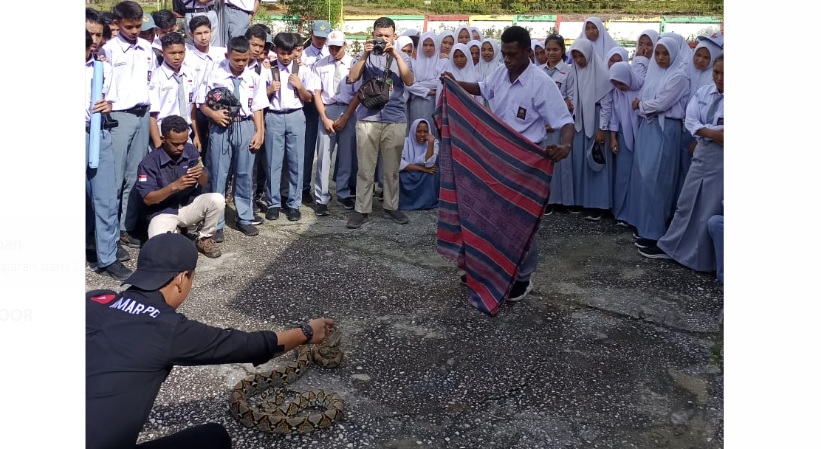 Fahutan dan Sains Unilak Edukasi Siswa SMAN Olahraga Riau tentang Konservasi Satwa Liar