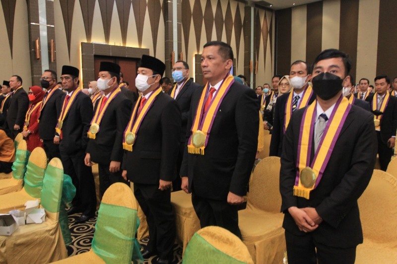 Tokoh-Tokoh Riau di Yudisium,  Prof Syafrani: Pascasarjana Unilak Semakin Dipercaya
