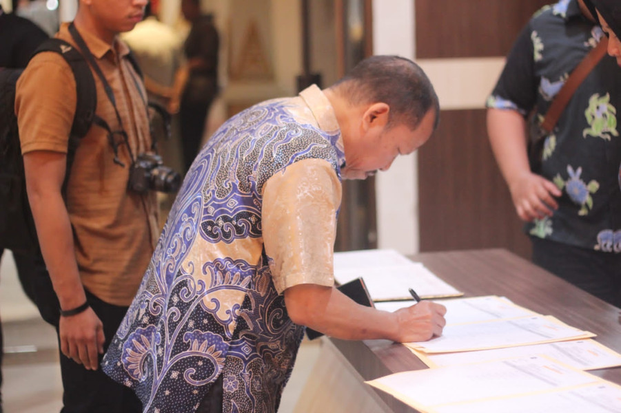 Wakili Plt Bupati, Sekda Kepulauan Meranti Hadiri Pisah Sambut Danrem Wira Bima