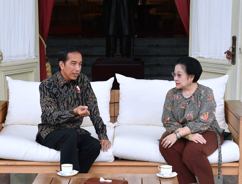 Kembali Bertemu, Jokowi-Megawati Bahas Cawapres