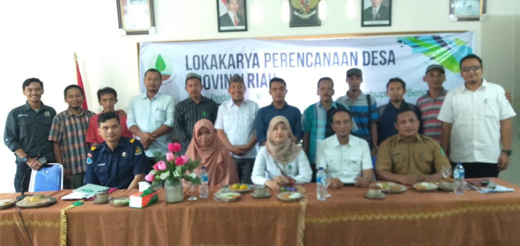 Pemdes Pedekik Gelar Lokakarya Perencanaan Desa Provinsi Riau